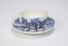 Trees - porcelain with hand painted cobalt, saucer diameter 10cm